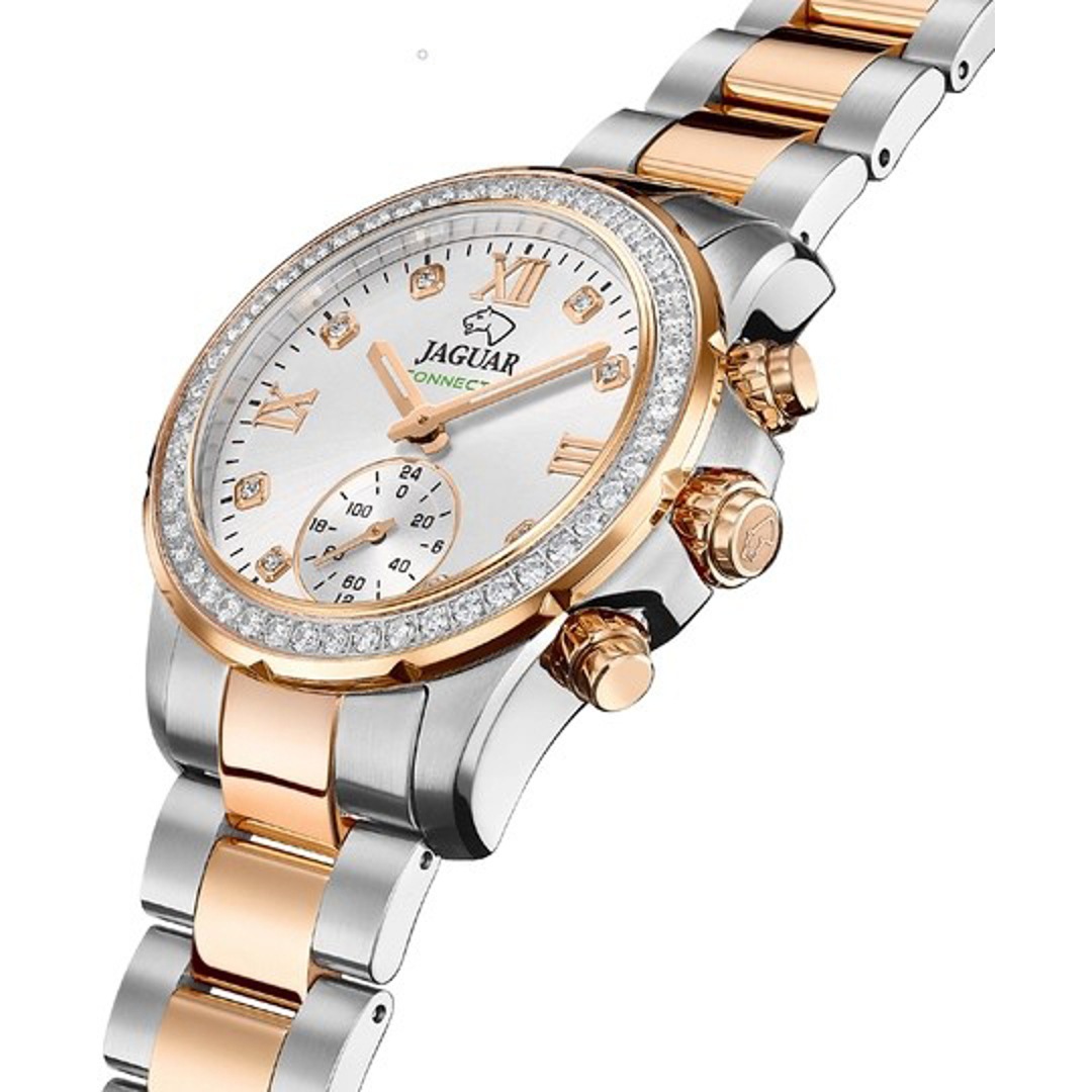 Jaguar Connected Lady Bicolor Rosé / Silbrig 37mm