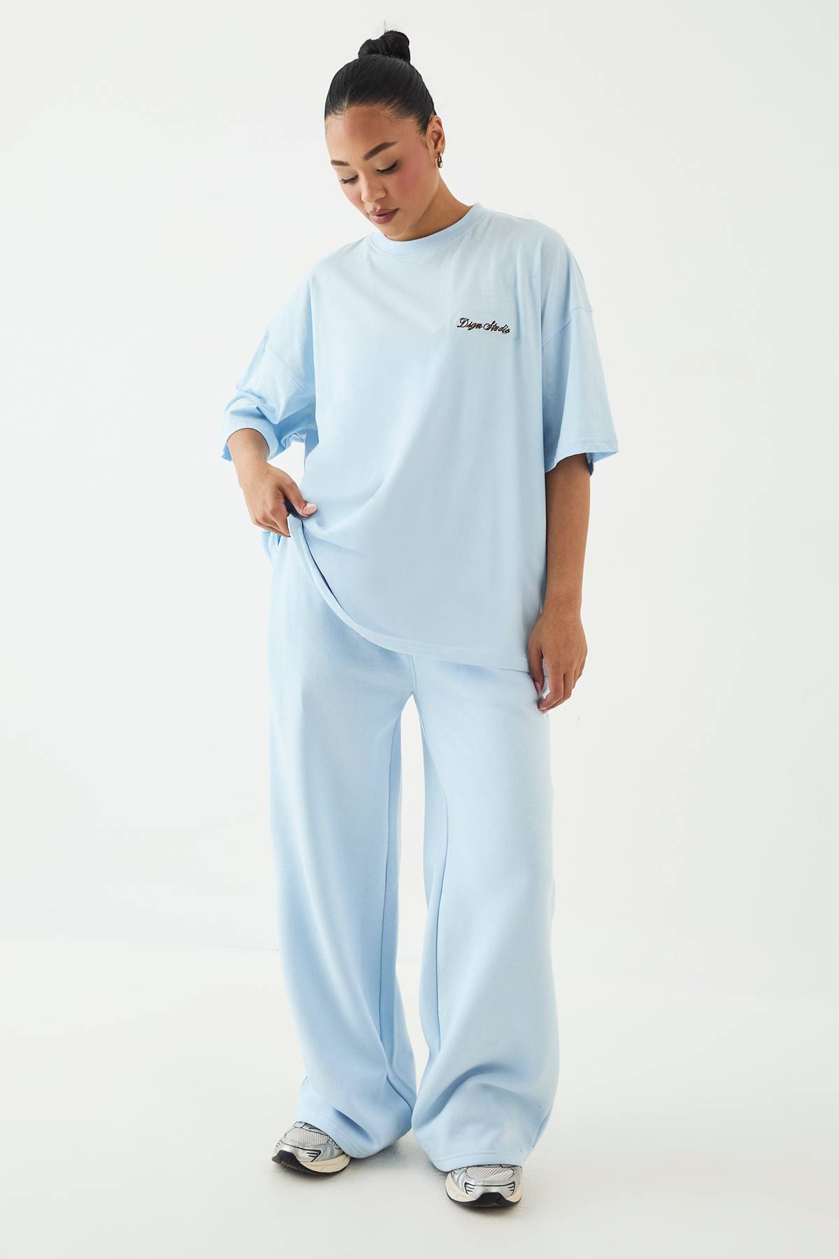 T-shirt Oversize Brodé Script Dsgn Studio