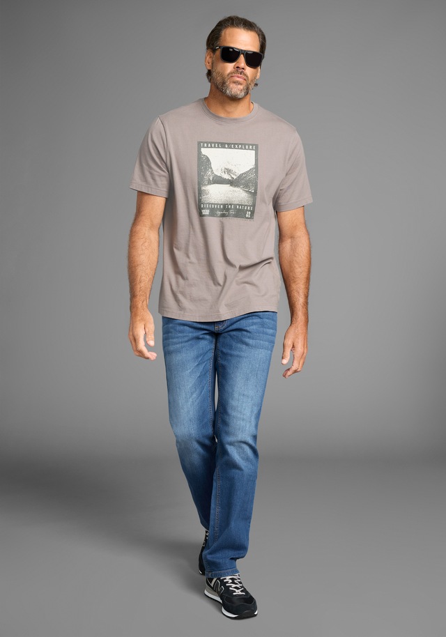Man's World Print-Shirt , mit modisch-landschaftlichen Druck