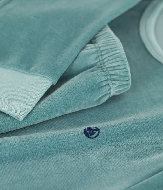 Pyjama en velours enfant mixte