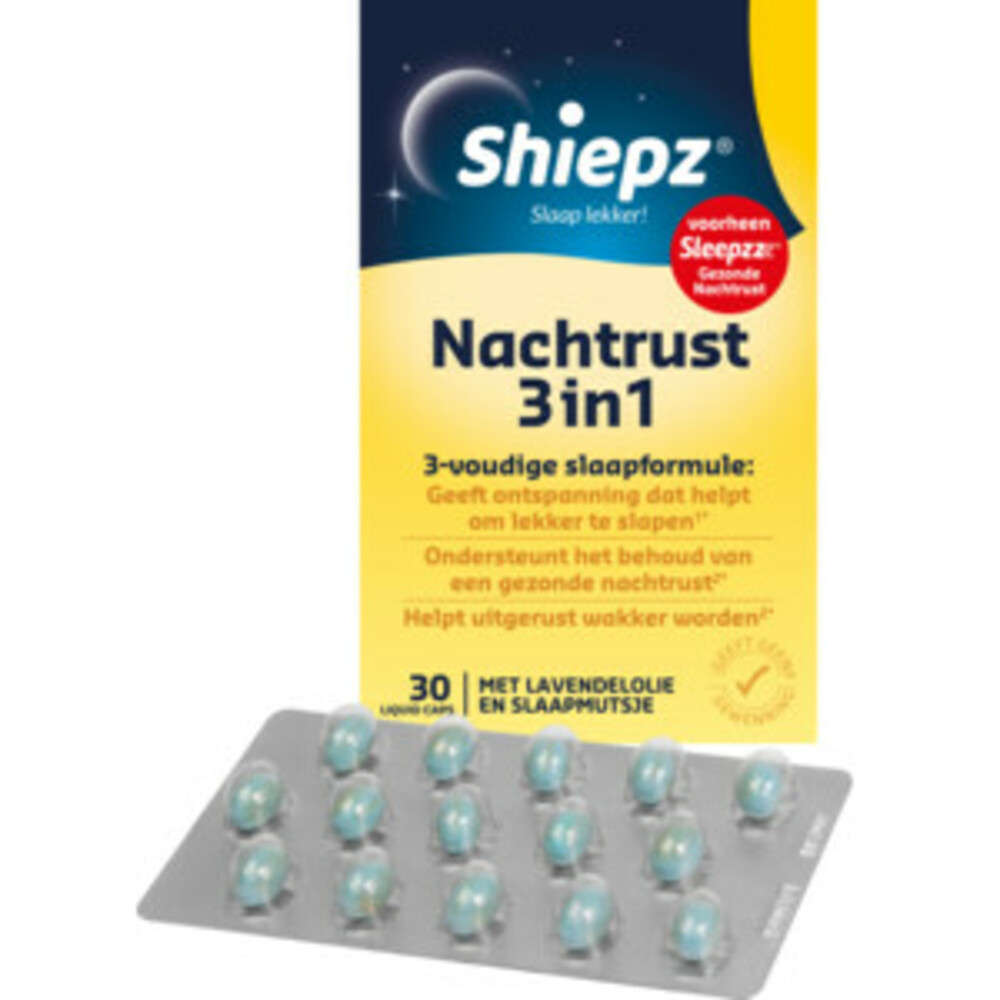 Shiepz Nachtrust 3in1 30 capsules