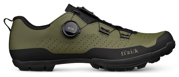 Chaussures tout-terrain FIZIK Terra Atlas Army Vert/Noir