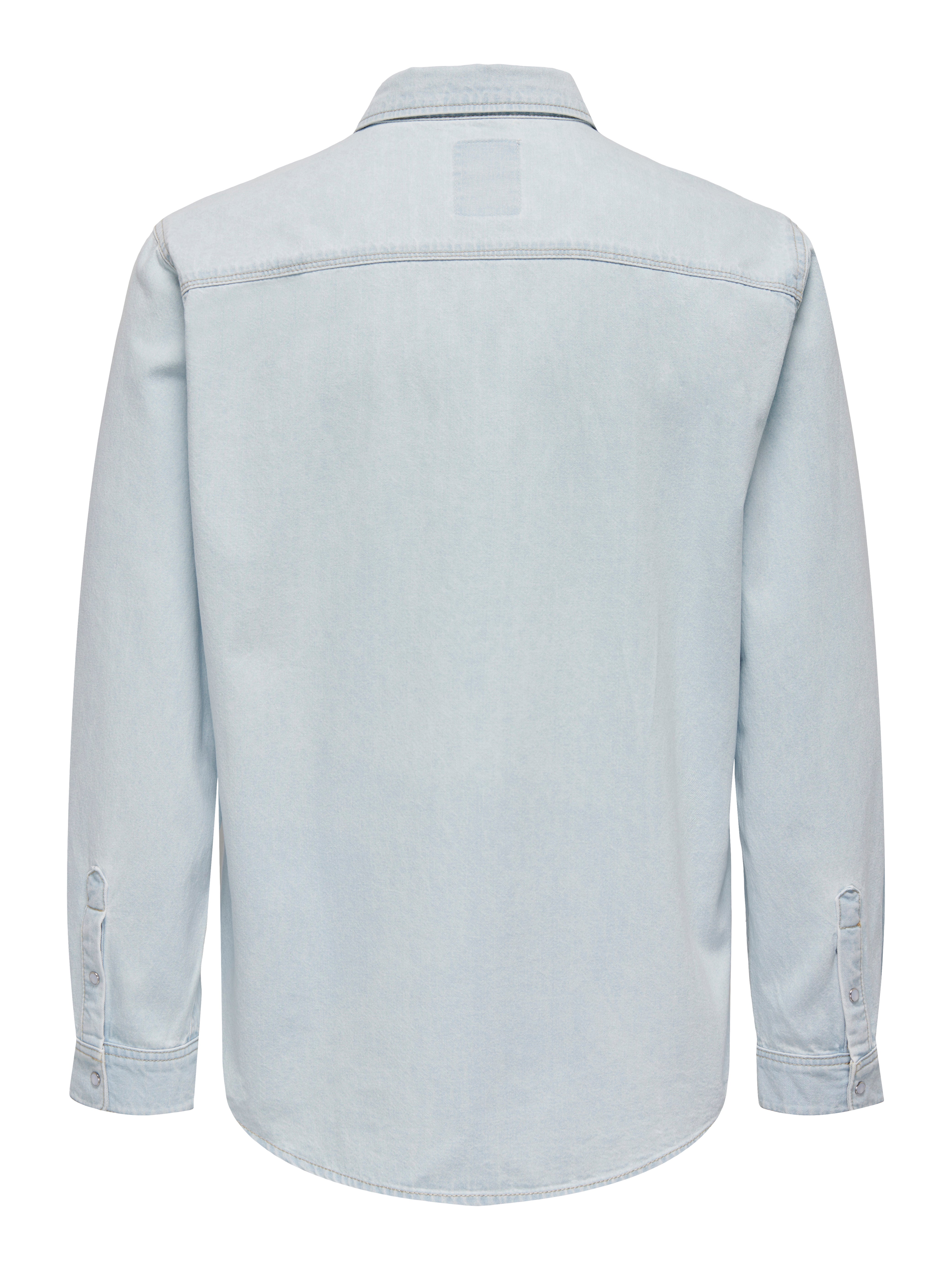 ONSBANE Jeanshemd Light Blue Denim