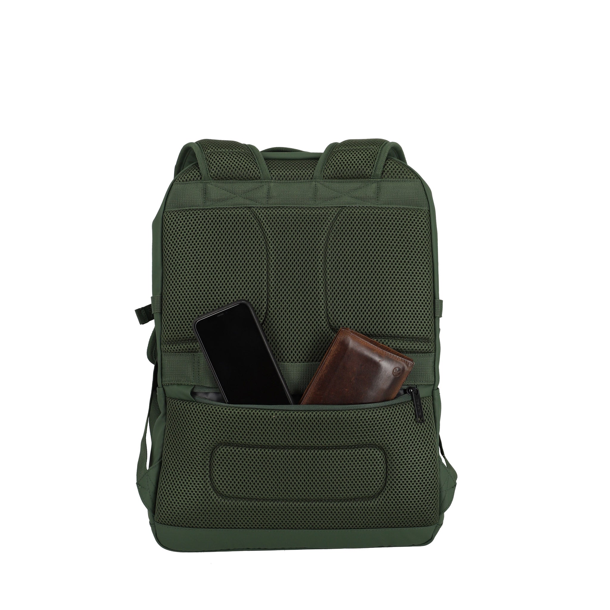 Laptop rugzak 'Basics' olive green Olive green
