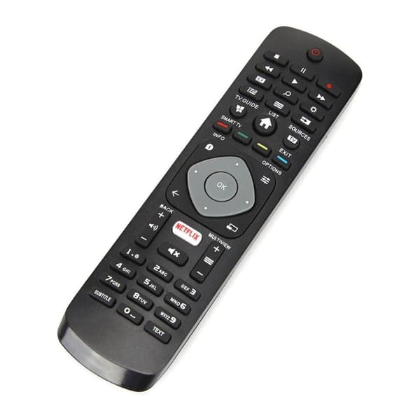 Universell smart-TV-fjernkontroll med Netflix for Philips