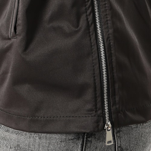 Veste Outdoor Capuche Noir