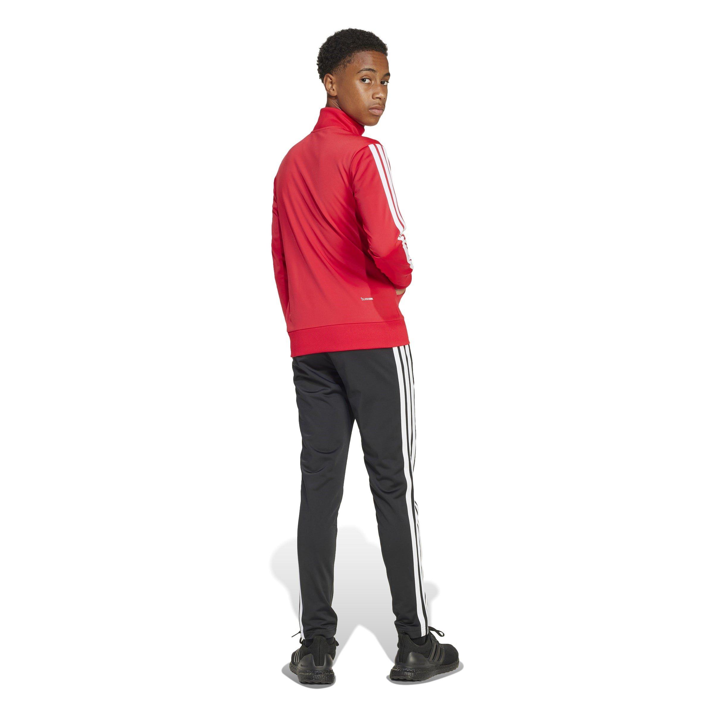 adidas Seasonal Essentials Tiberio 3-Stripes Tricot Track Suit Juniors