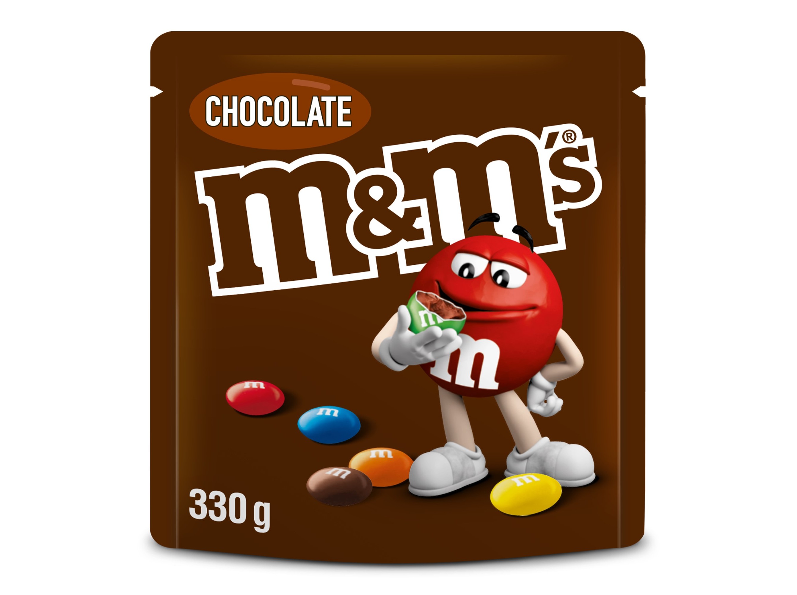 PASTILHAS DE CHOCOLATE M&M'S CHOCOLATE 330 G