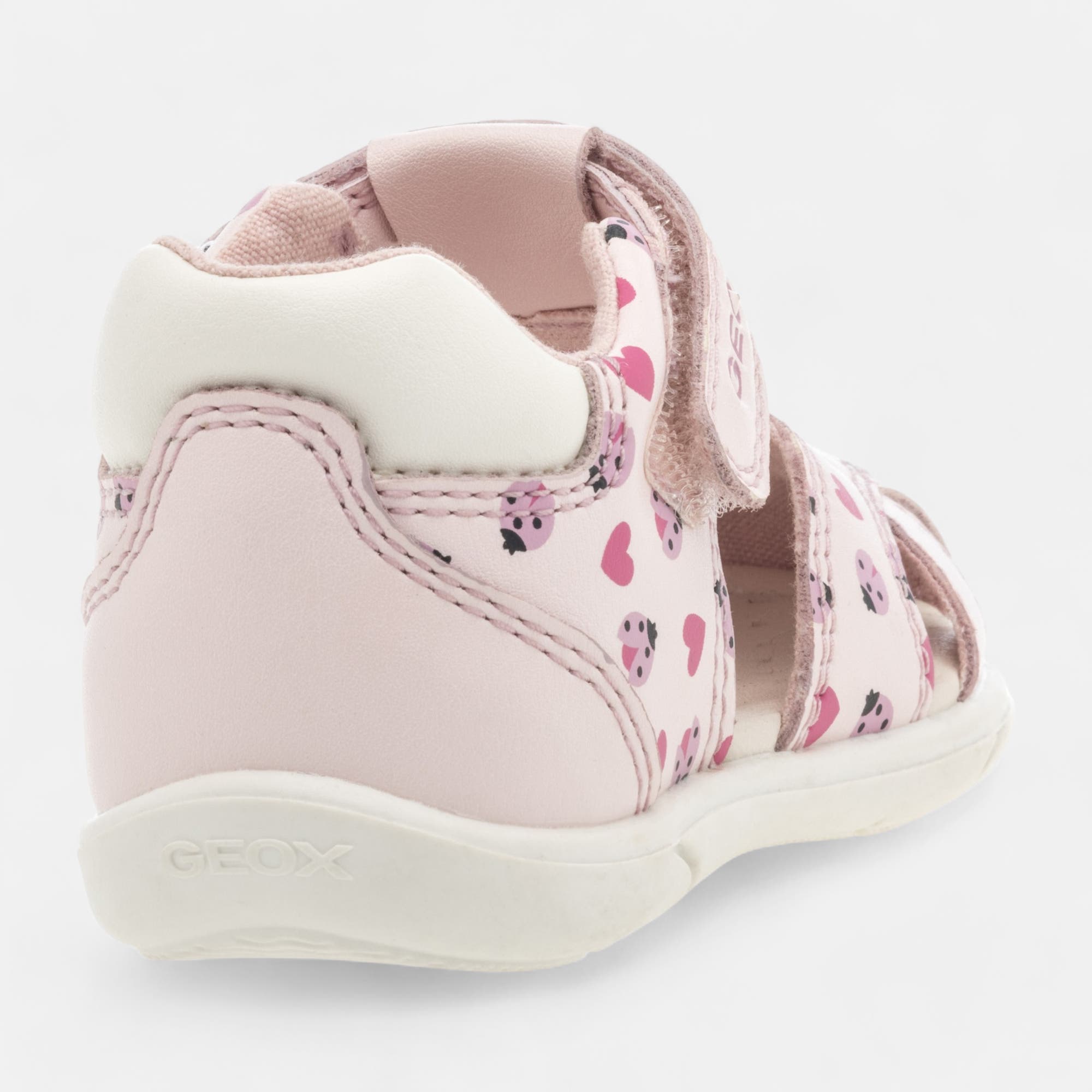 Nu-pieds Bébé fille rose