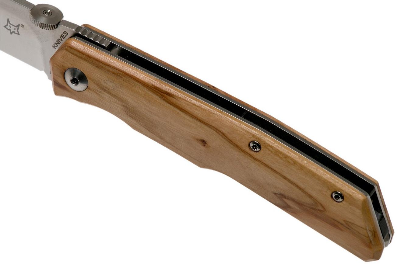Fox Terzuola Folder FO FX-525OL Olive zakmes, Bob Terzuola design
