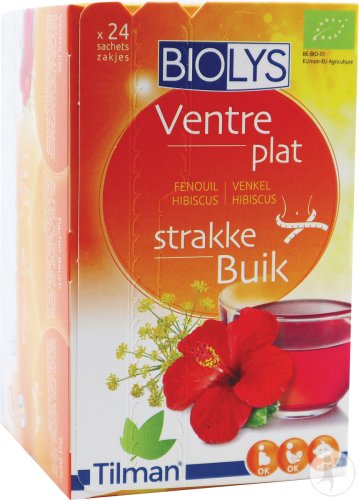 Biolys Fenouil Hibiscus Ventre Plat 24 Sachets