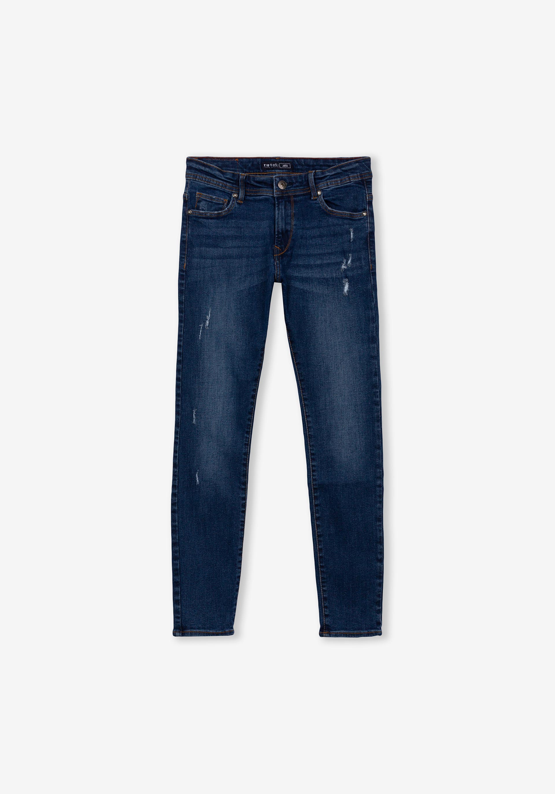 Jeans Jaden Skinny com Rasgões