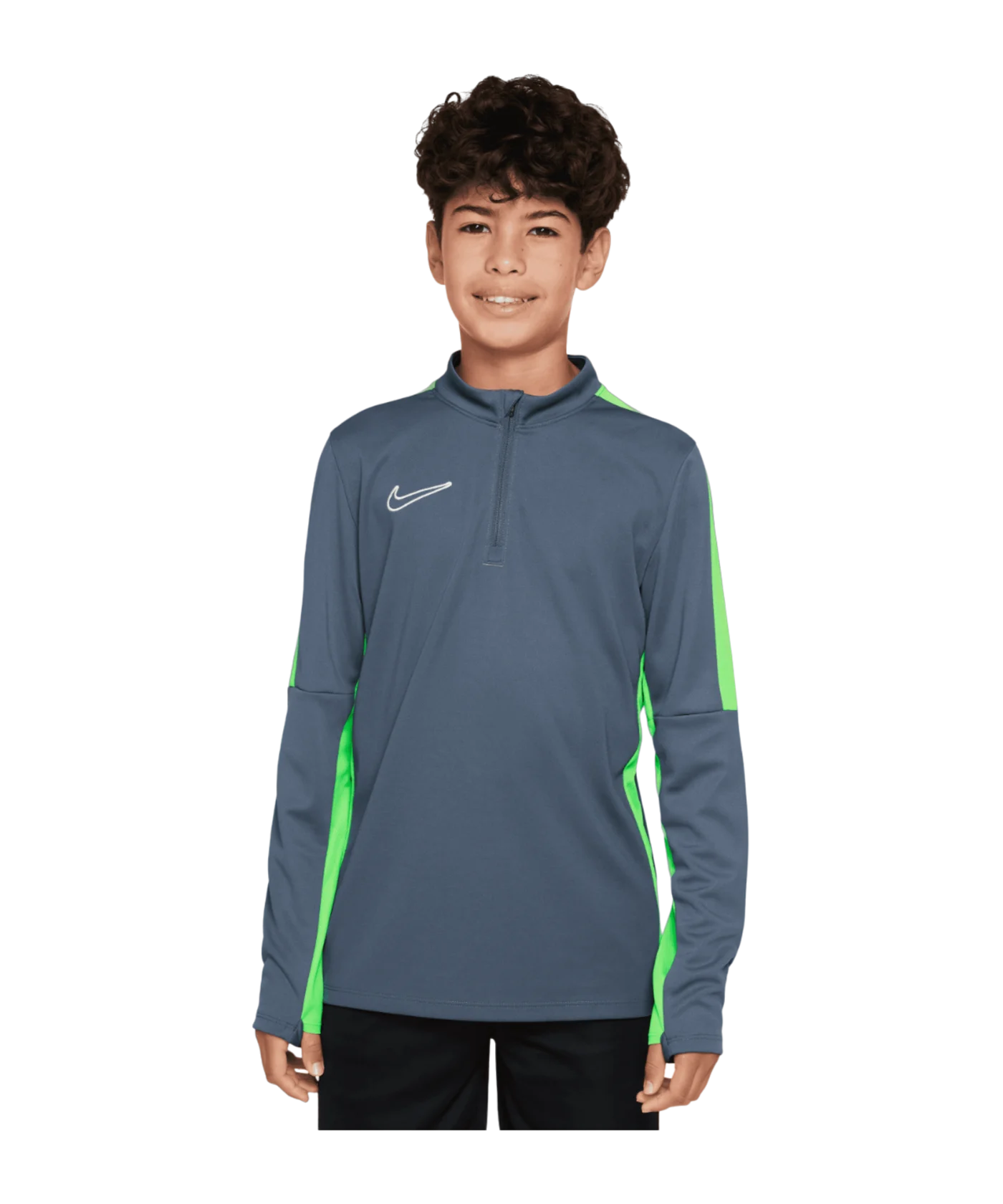 Nike Academy 23 Drill Top Kids Blau Grün F491
