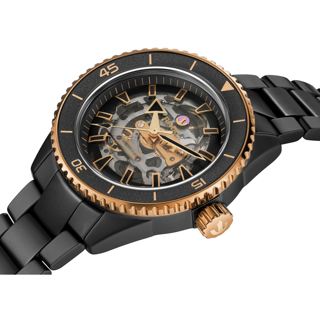 Rado Captain Cook XL High-Tech Ceramic Skeleton