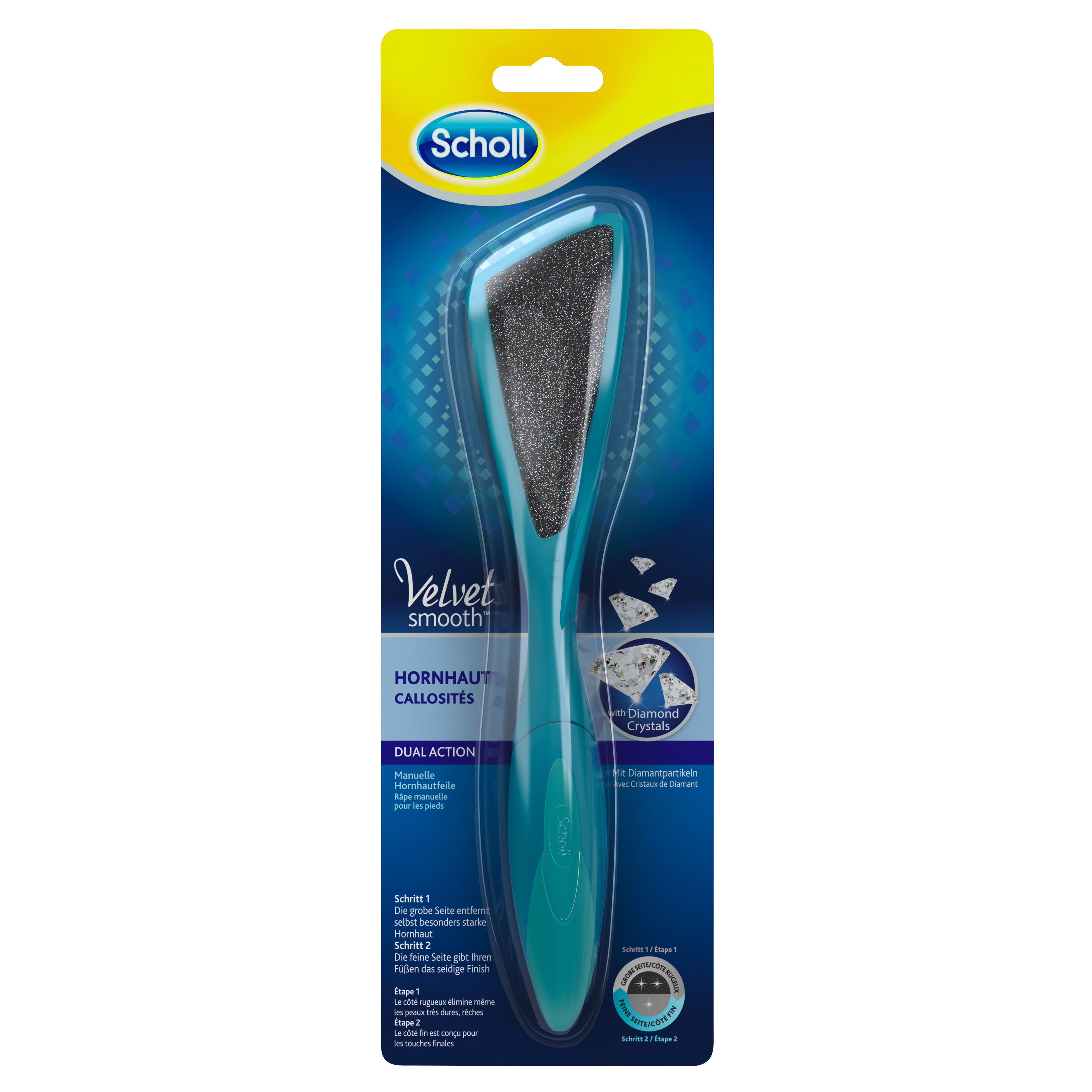 SCHOLL VVelvet Smooth Hornhautfeile 1 Stk
