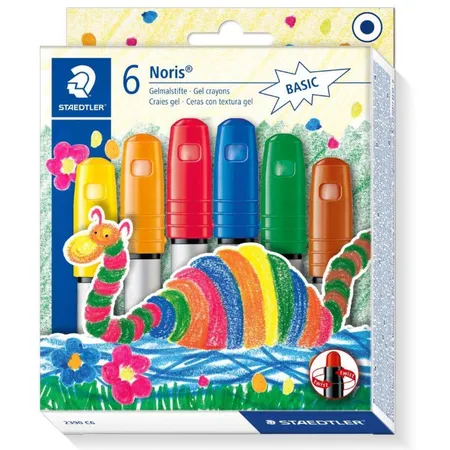STAEDTLER® Noris Club Gelmalstift, Basisfarben, 6 Stück
