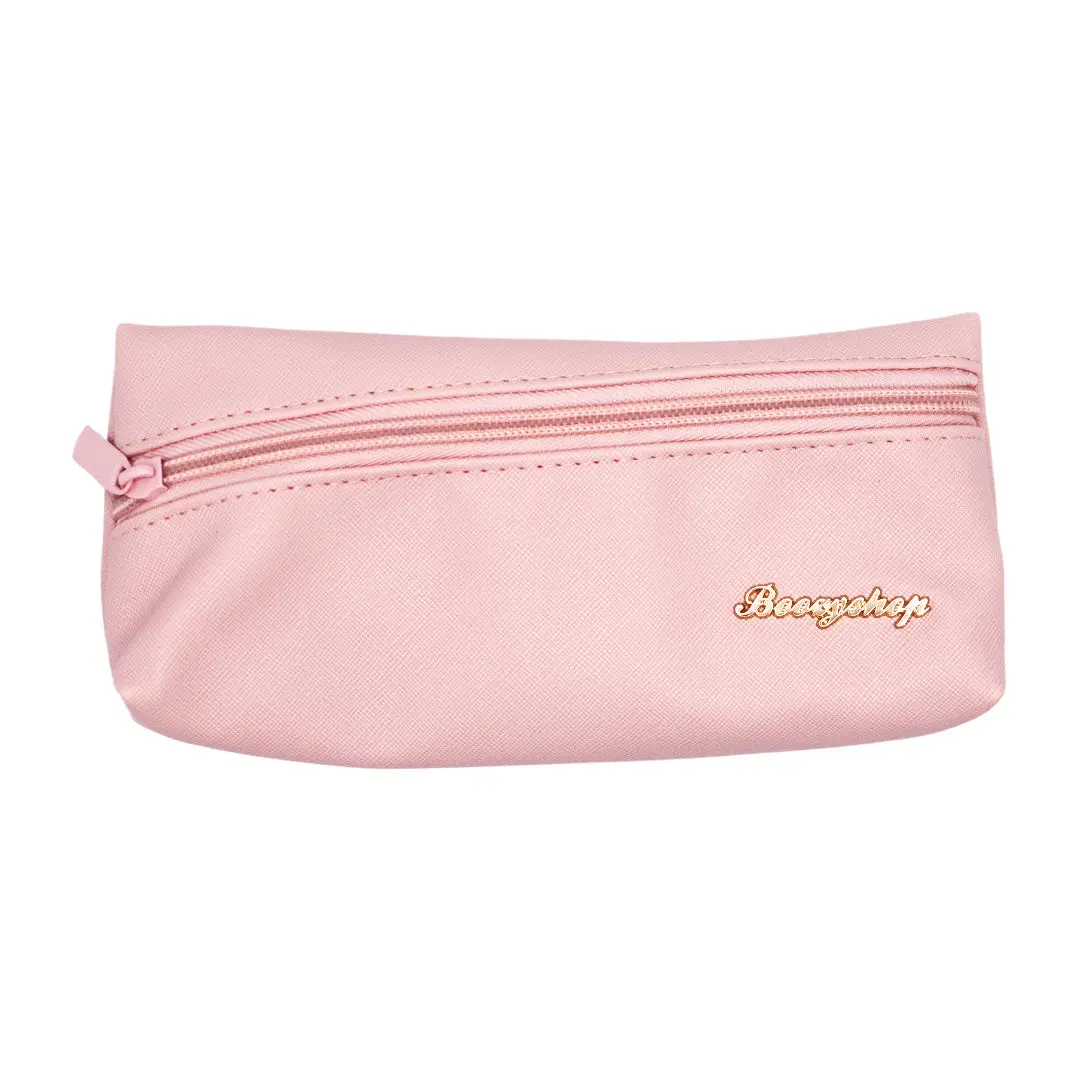 Soft Pink & Gold Brush Bag
