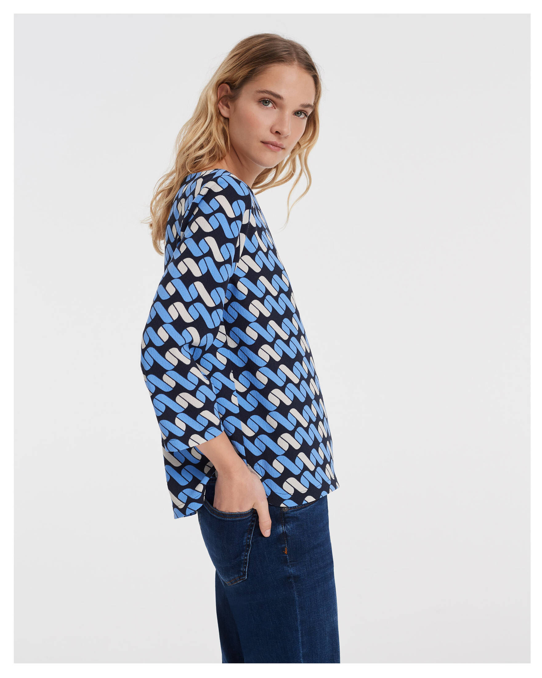 Opus| Damen Bluse FENJO 3/4-Arm