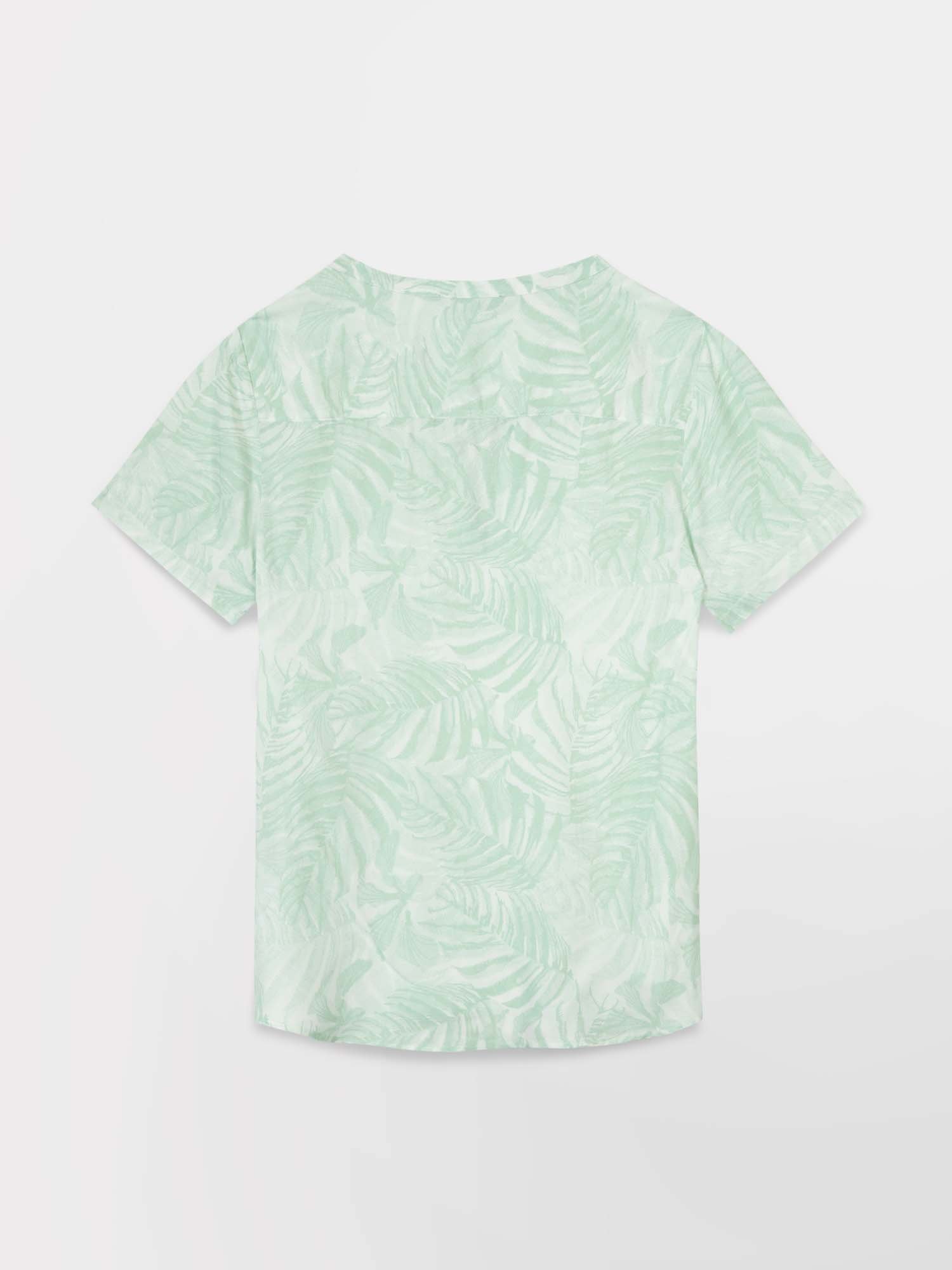 Blouse Femme Légère Floral Vert Clair