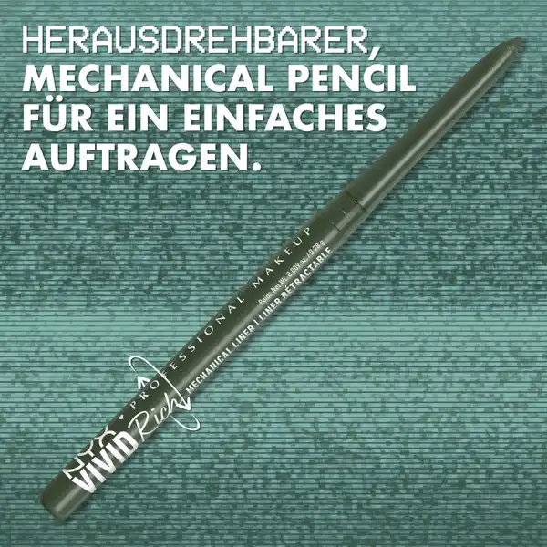 Vivid Rich Mechanical Pencil Eyeliner 8 - Emerald