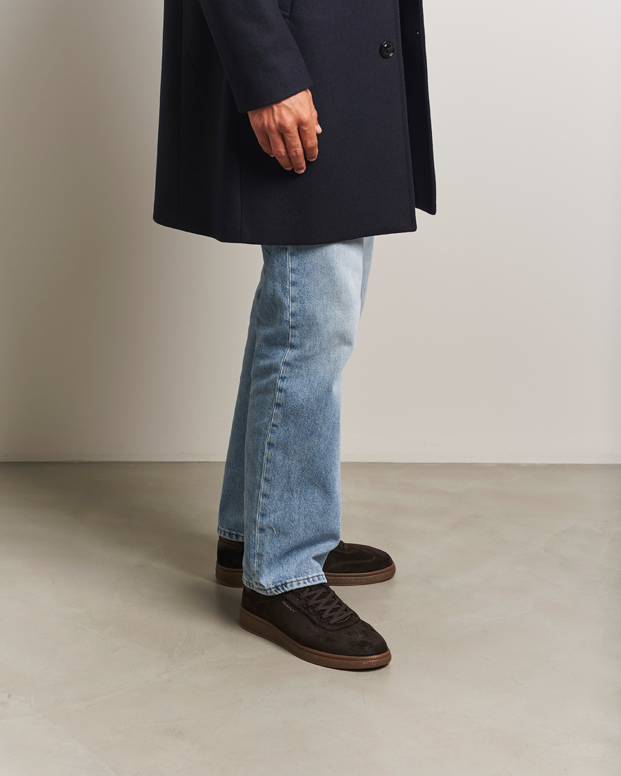 GANT Cuzmo Suede Sneaker Dark Brown
