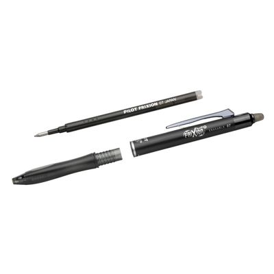 Frixion Ball Plus - Roller encre gel - pointe moyenne - noir - Begreen