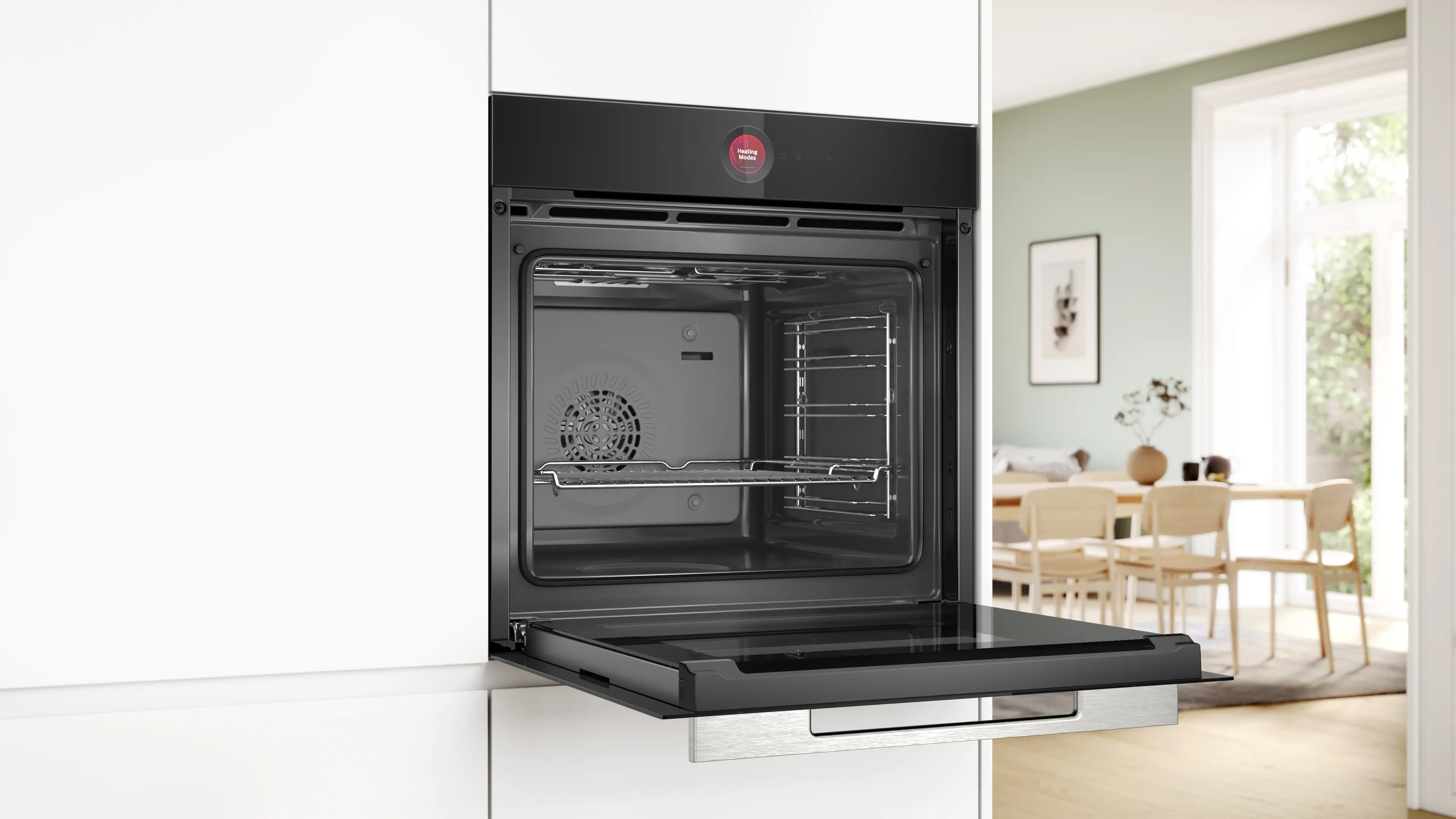 Serie 8 Bakoven 60 x 60 cm Zwart