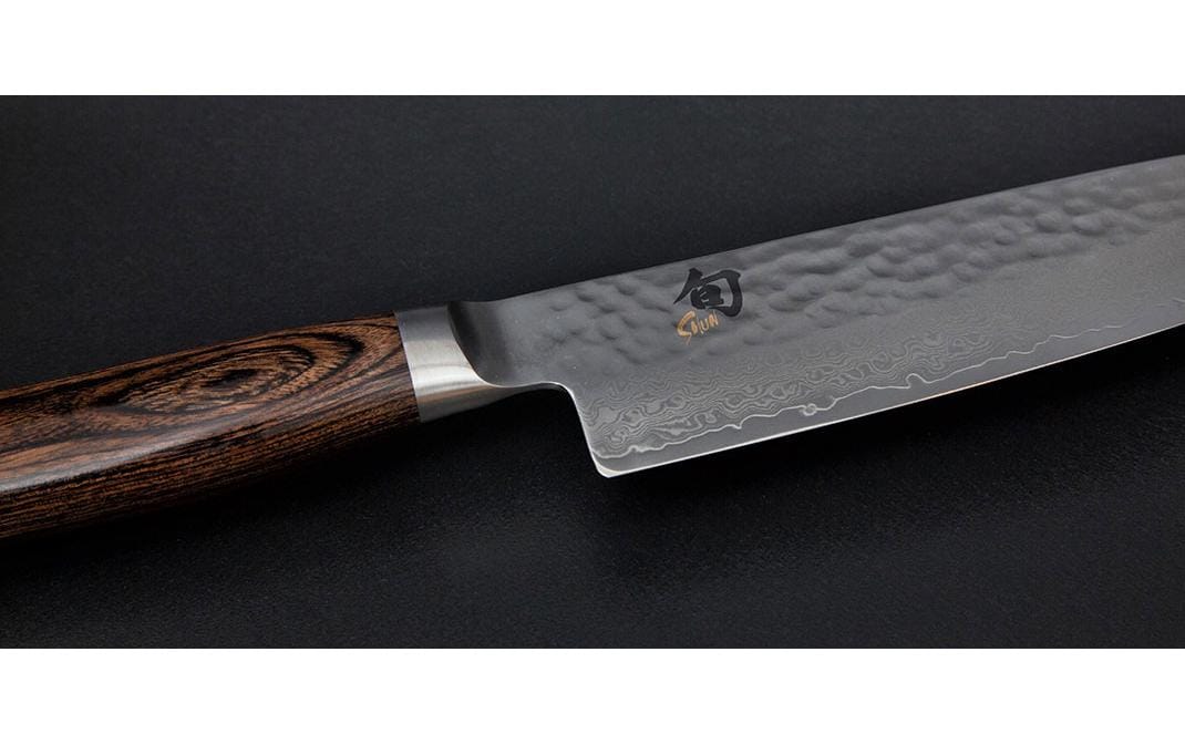 Kochmesser Premier 20 cm, Braun<br>Küchenmesser mit Damaststahlklinge