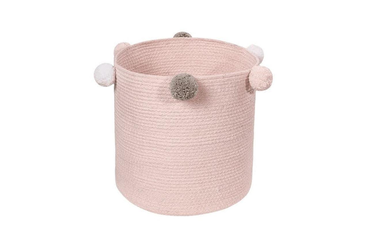Spielzeugkorb Bubbly PinkBabykorb für Spiel- und Nippsachen
