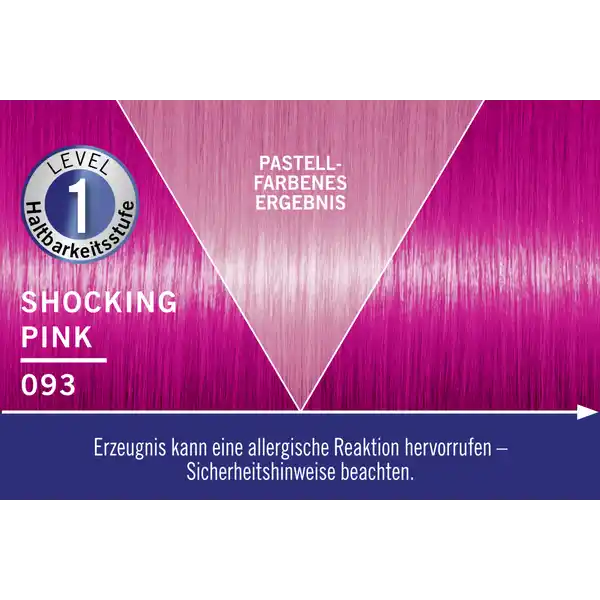 Ultra Brights Haarfarbe 093 Shocking Pink