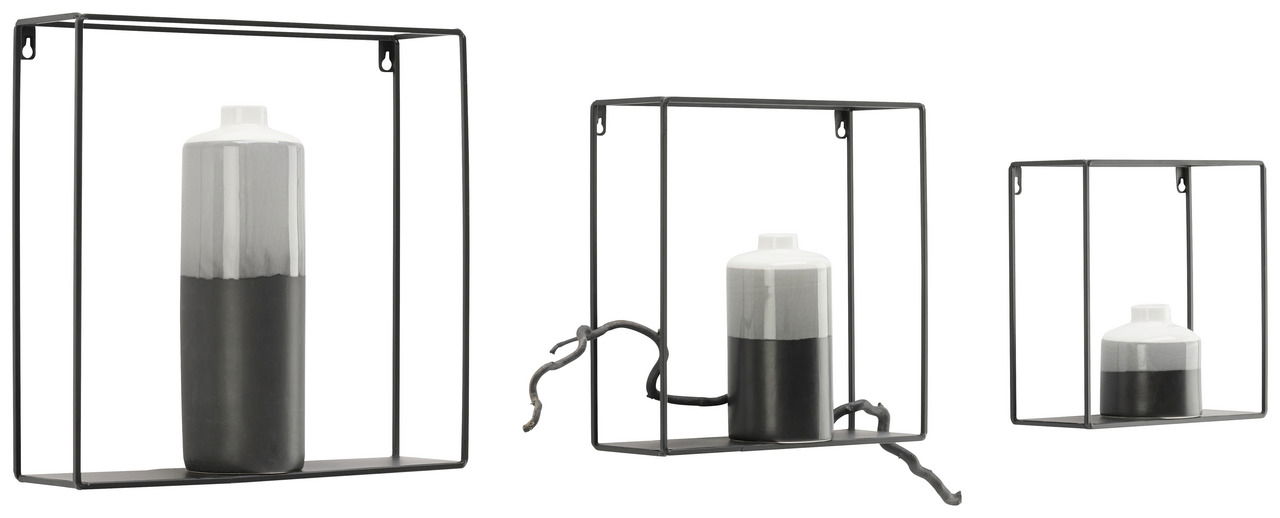 XORA Wandregal 3er Set TINA
