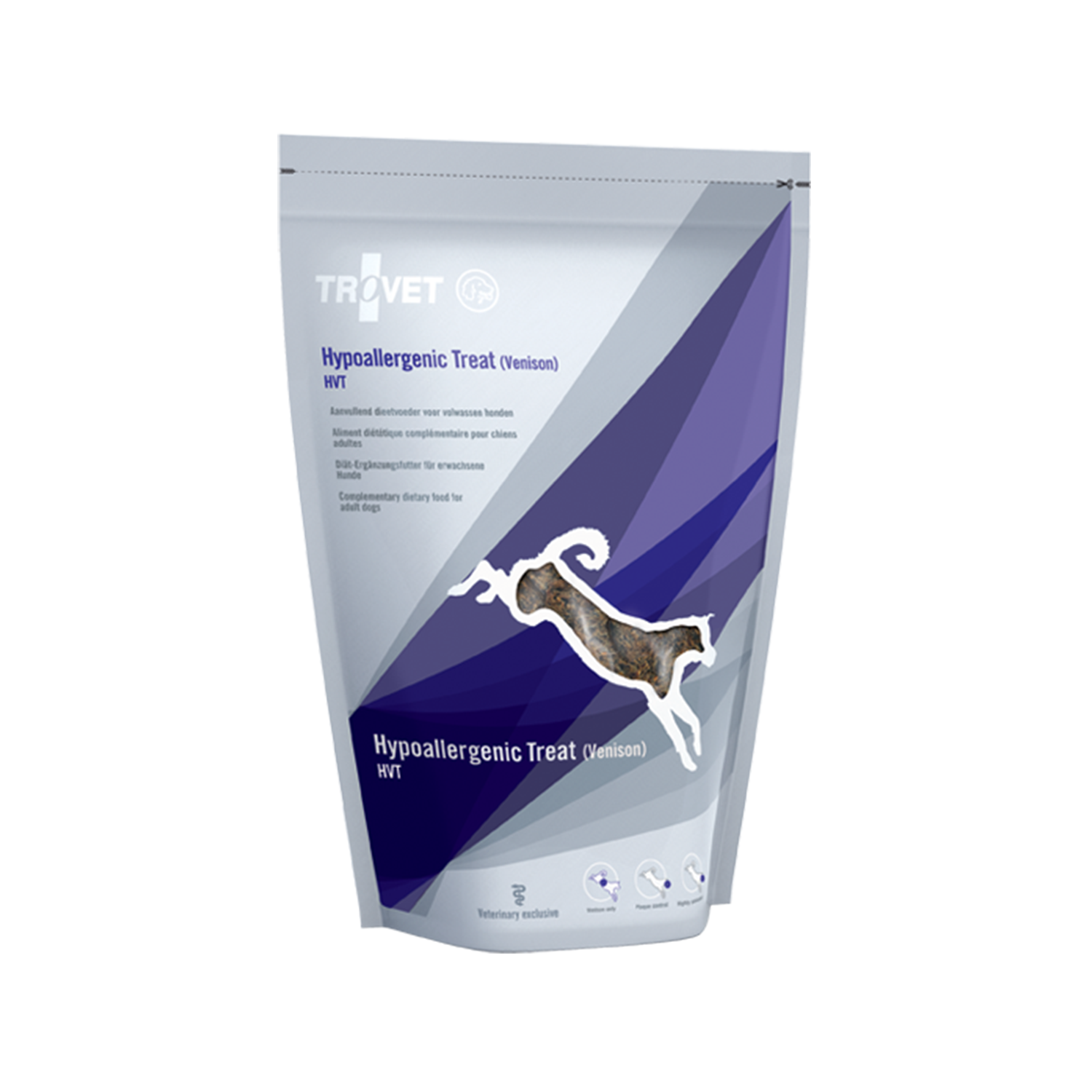 TROVET Hypoallergenic Treats HVT Hond - Venison