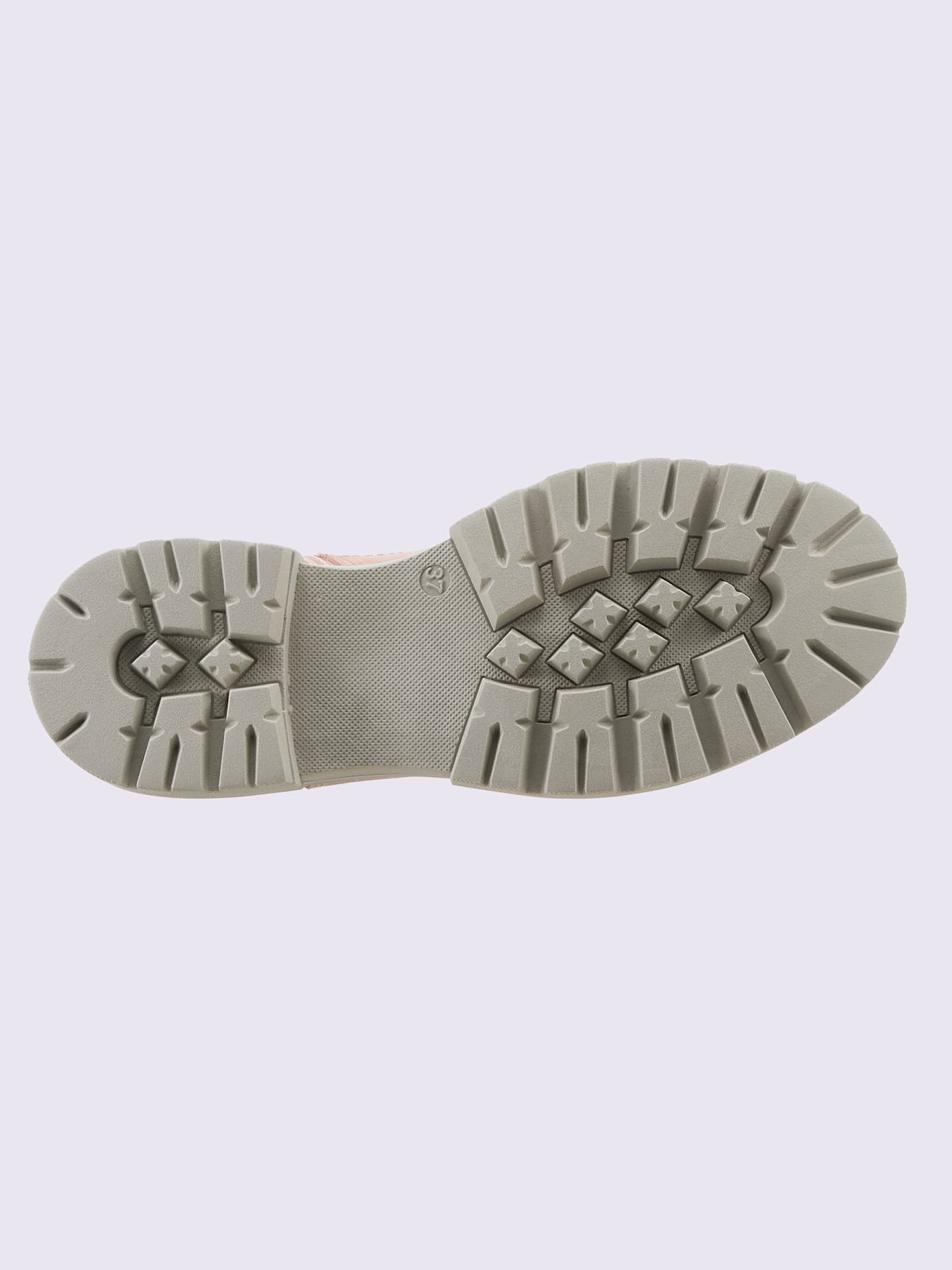Bottines cuir velours de vache.