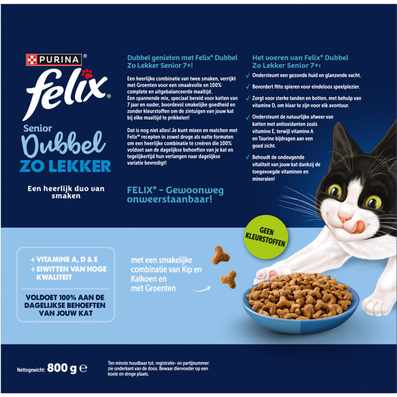 Felix Dubbel zo lekker senior kip en kalkoen