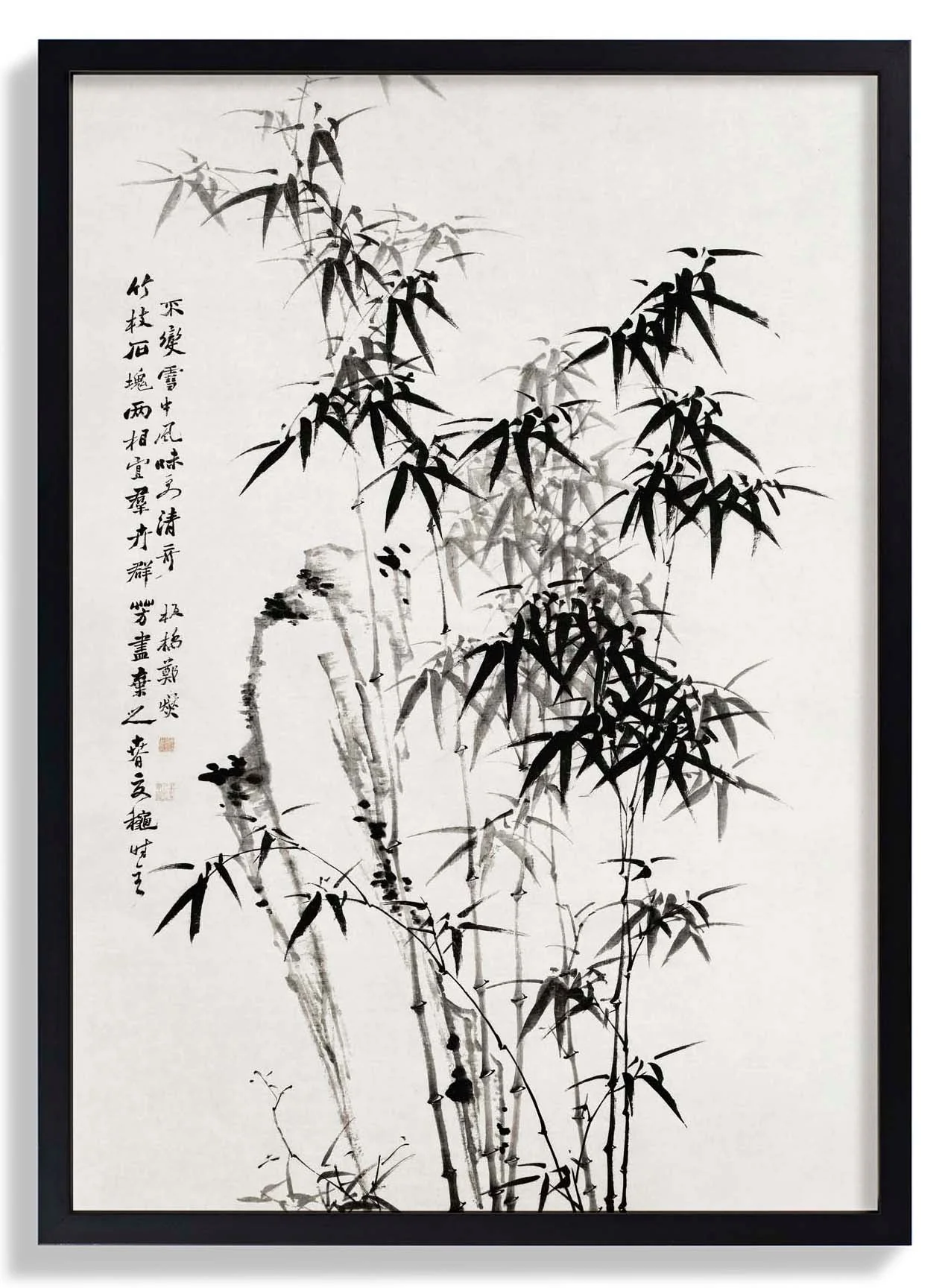 Chinesischer Bambus von Zheng Xie