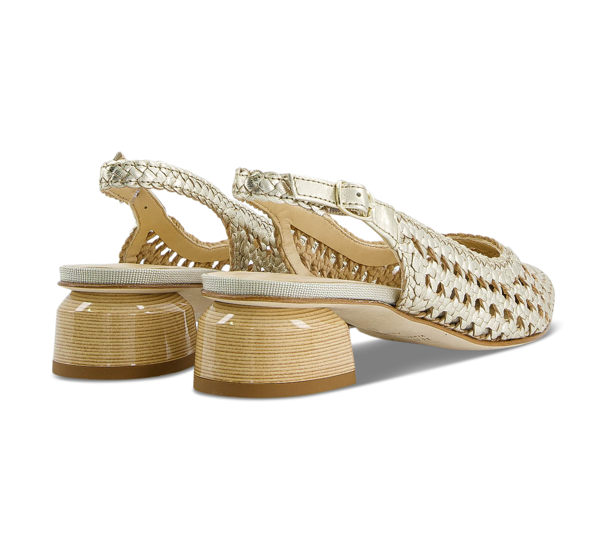 Brunate Sling-Pumps