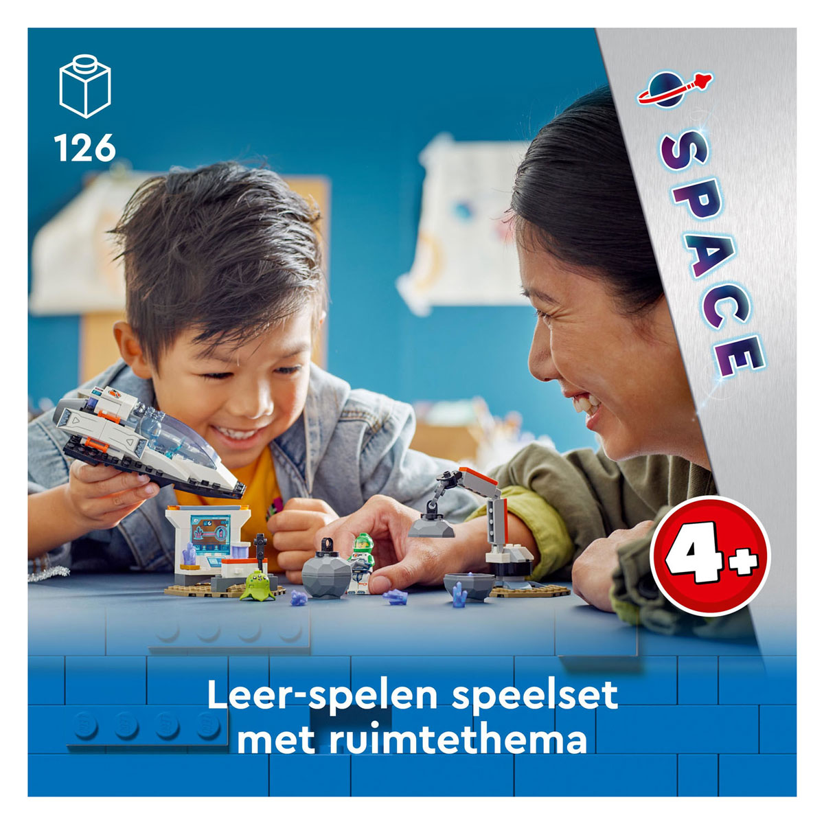 LEGO City 60429 Ruimteschip en Ontdekking Van Asteroide