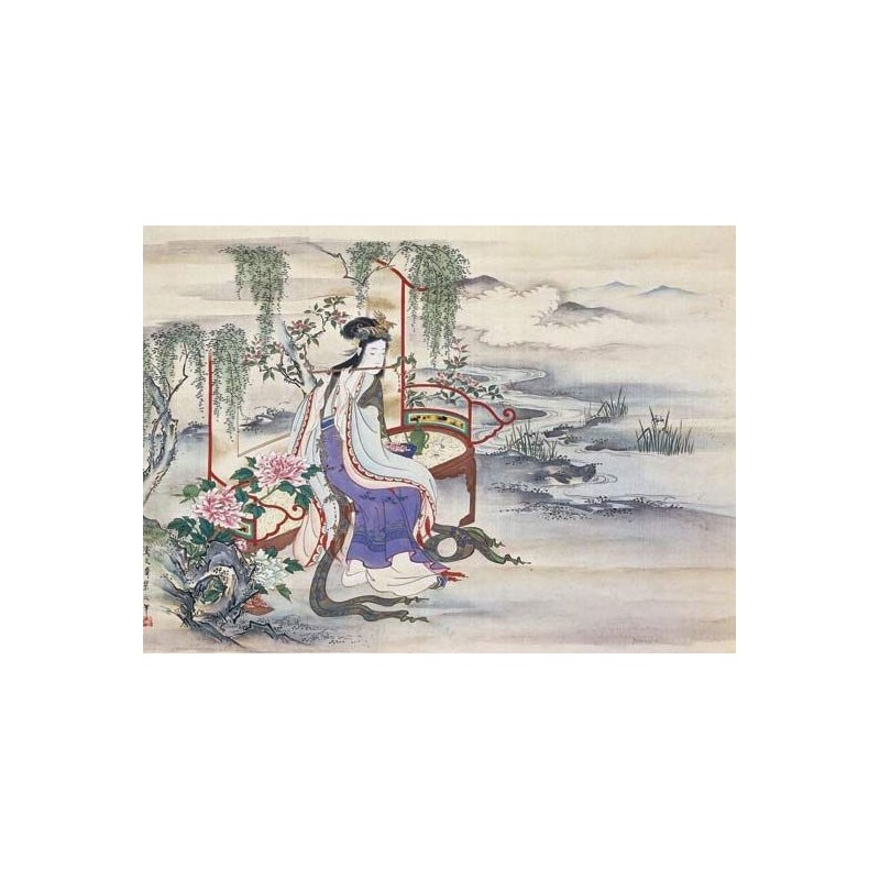 Puzzle 1000 pièces - The beautiful chinese yang guifel