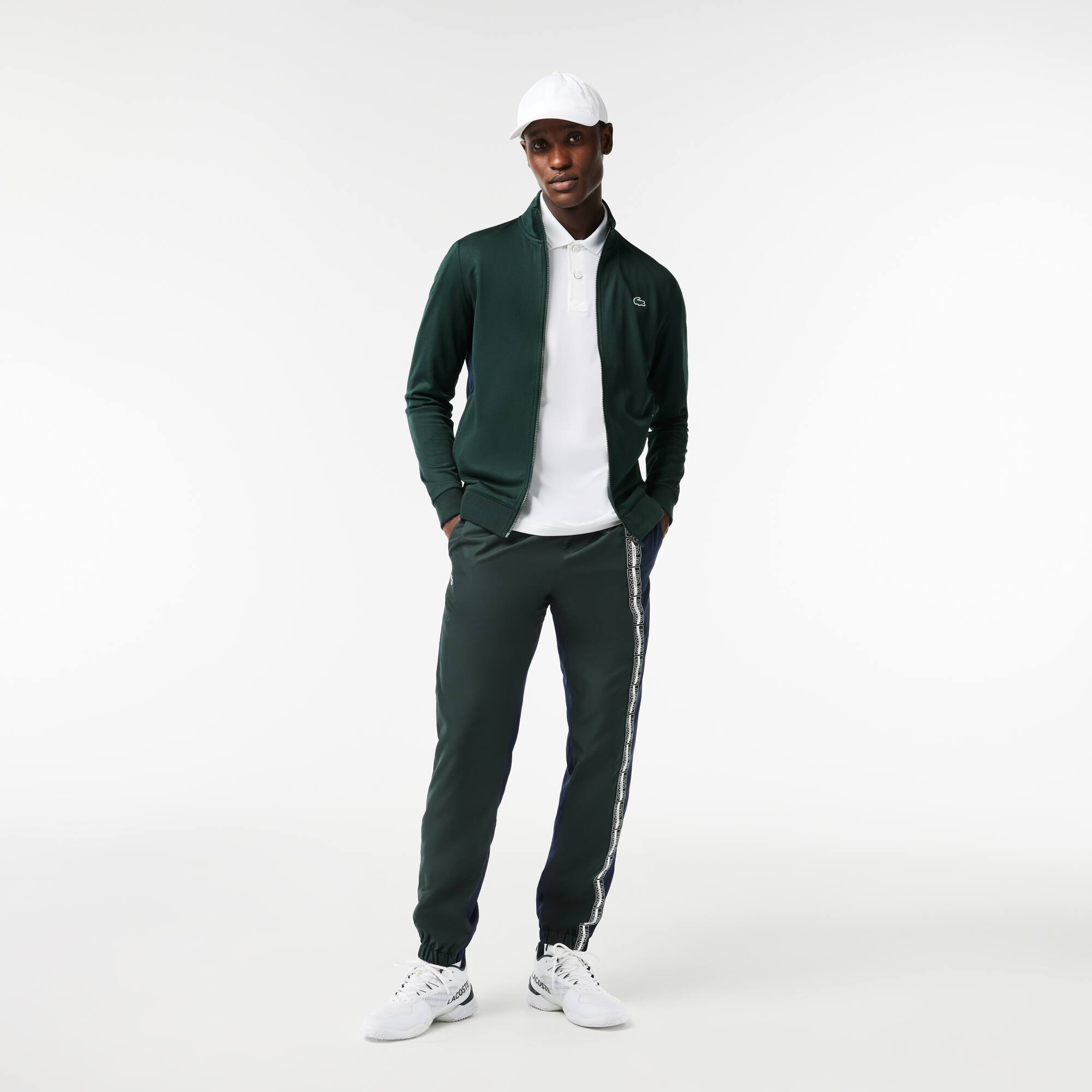 Ripstop TENNIS Sweat-Jacke Sweatshirts - Grün - Lacoste - Herren