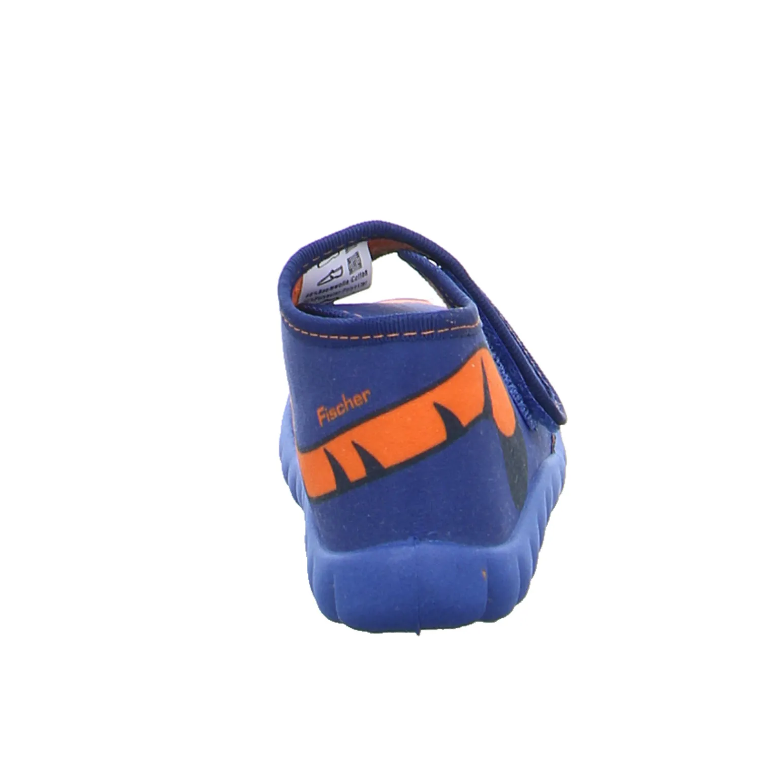 FISCHER Baby-Hausschuh Blau Textil  Unisex