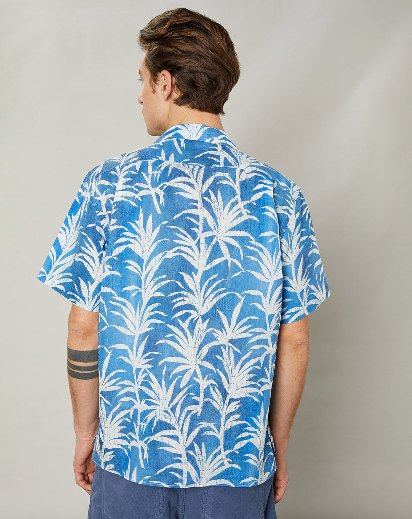 Hartford Chemise regular Palm denim