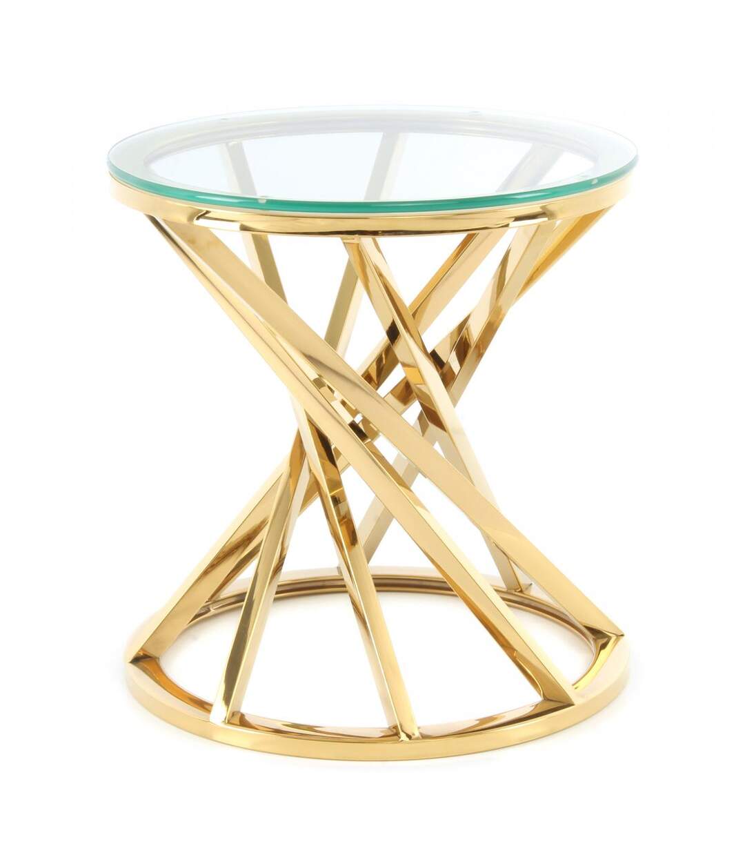 Table basse EGU en acier inoxydable fait main