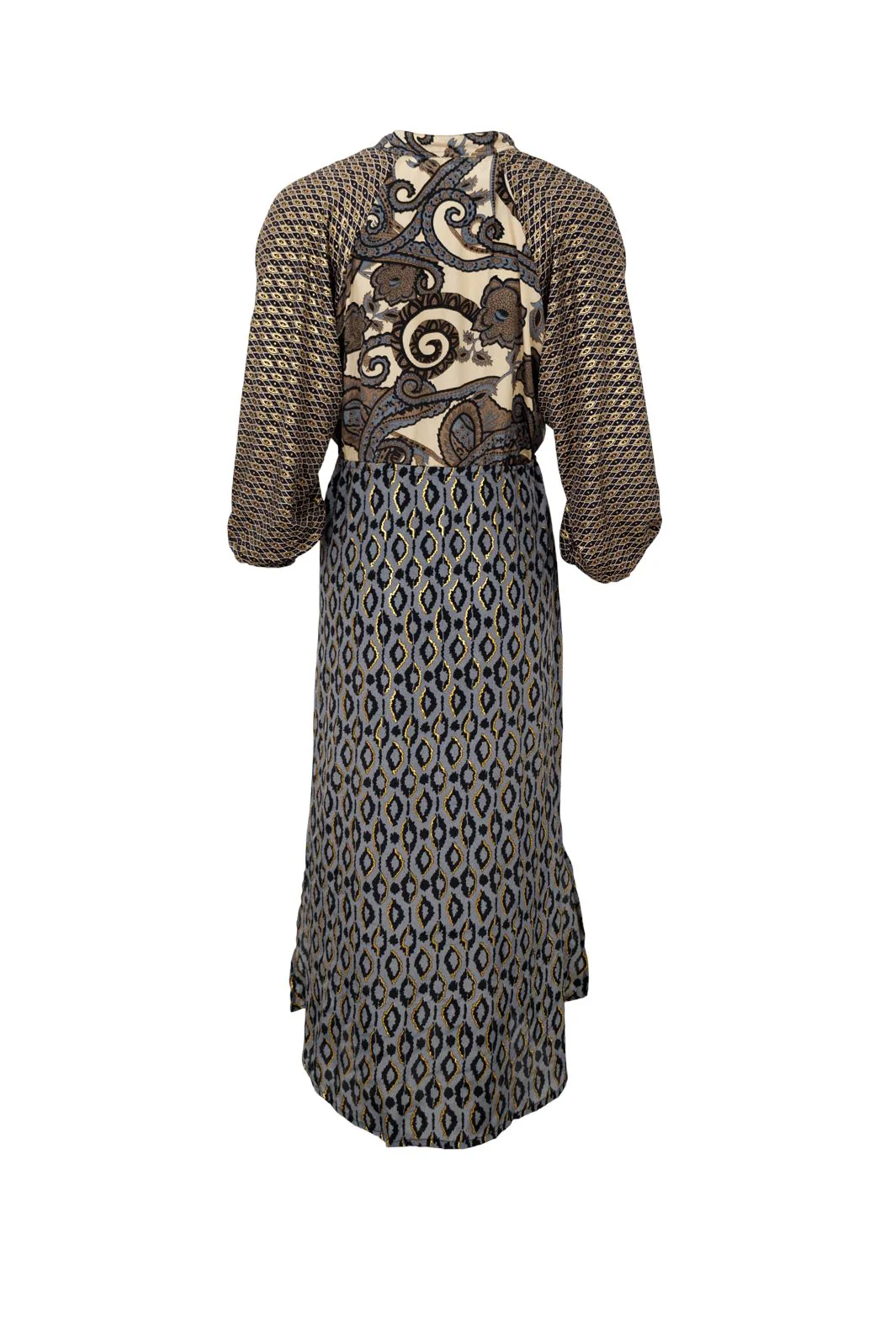 Black Colour Bcluna Raglan Dress grey multi