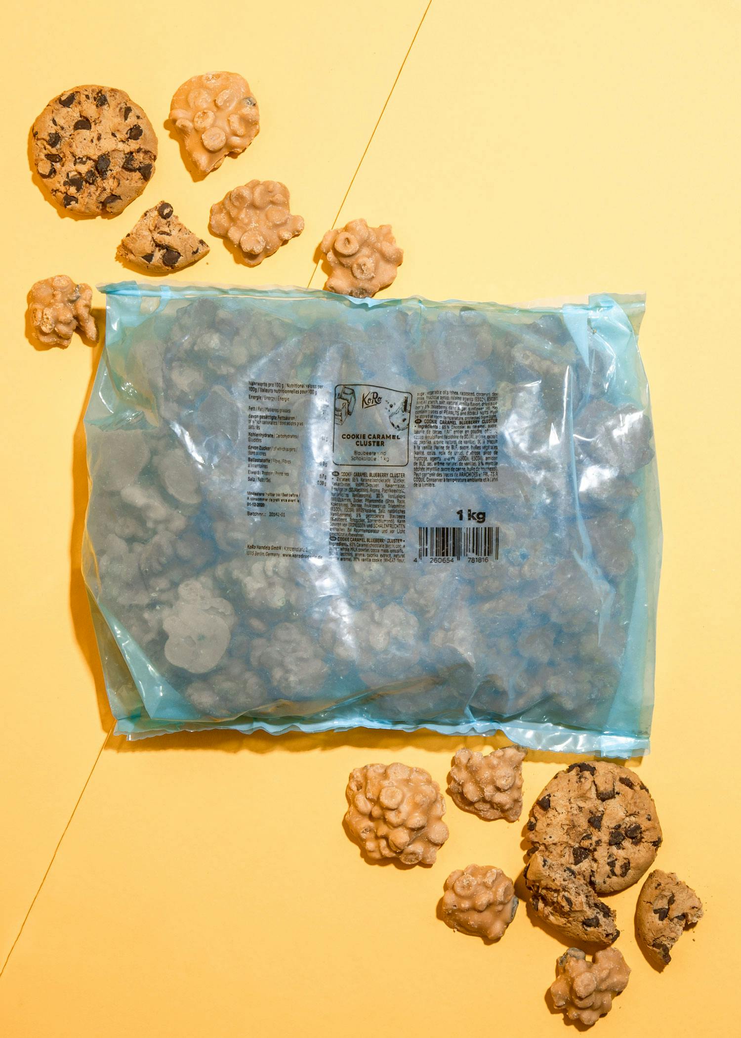 Cookie Caramel Cluster 1 kg