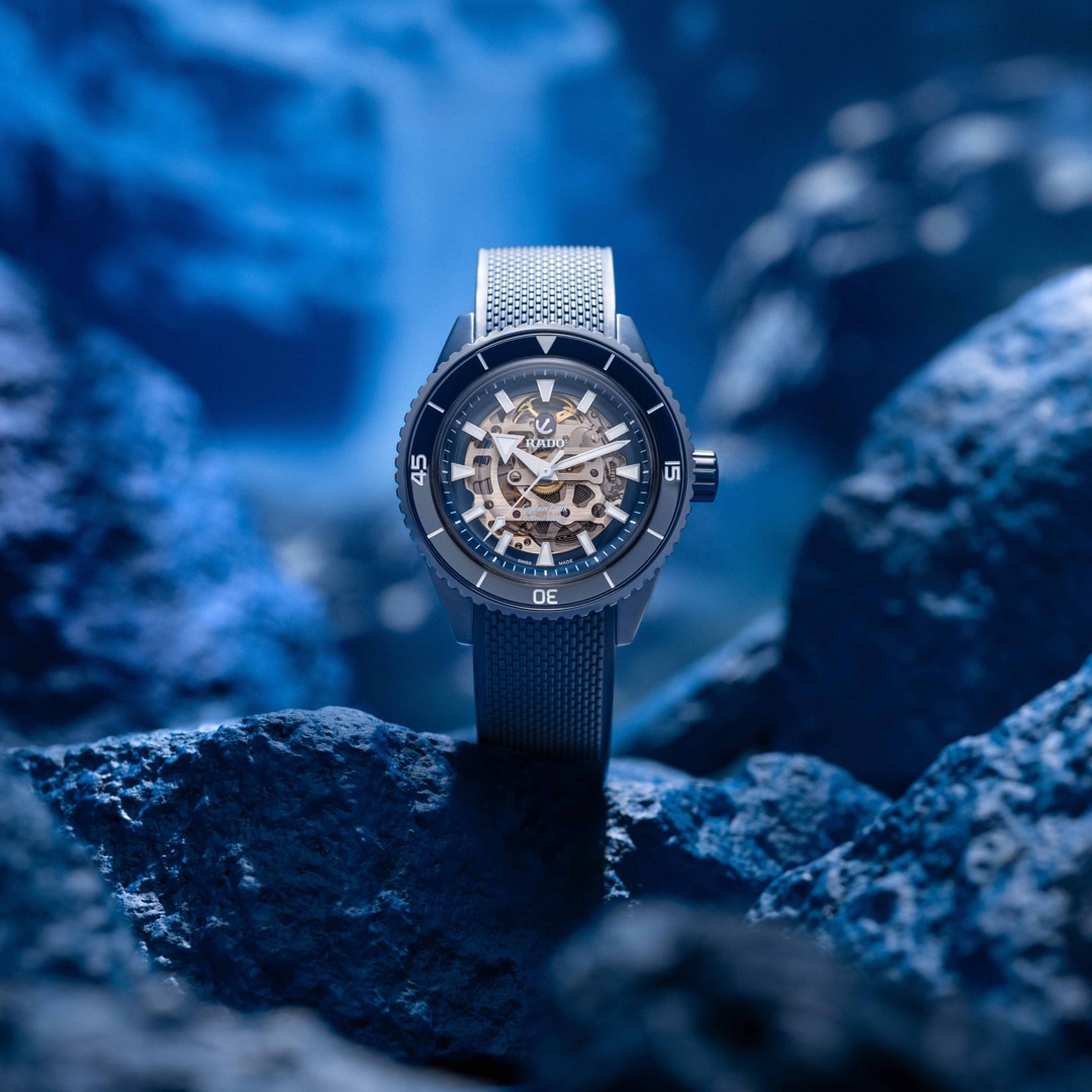 Rado Captain Cook XL High-Tech Ceramic Skeleton