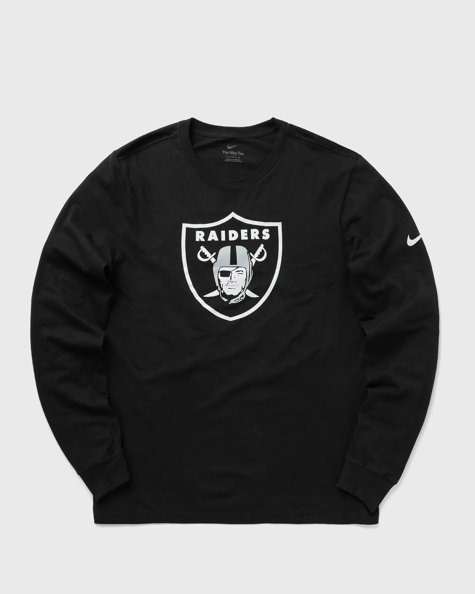 Nike NFL Las Vegas Raiders Nike Essential Cotton LS Logo T-Shirt