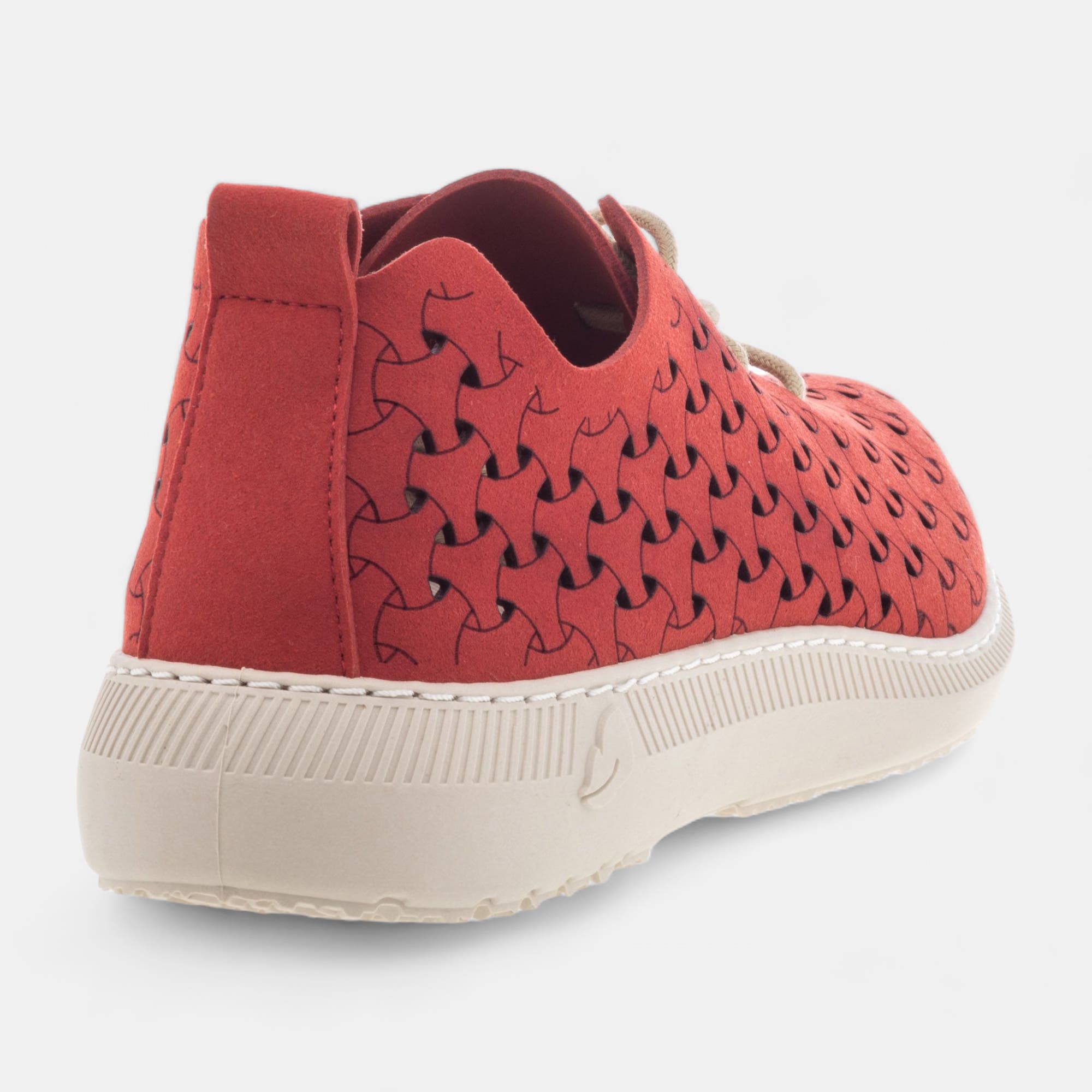 Baskets basses Femme rouge
