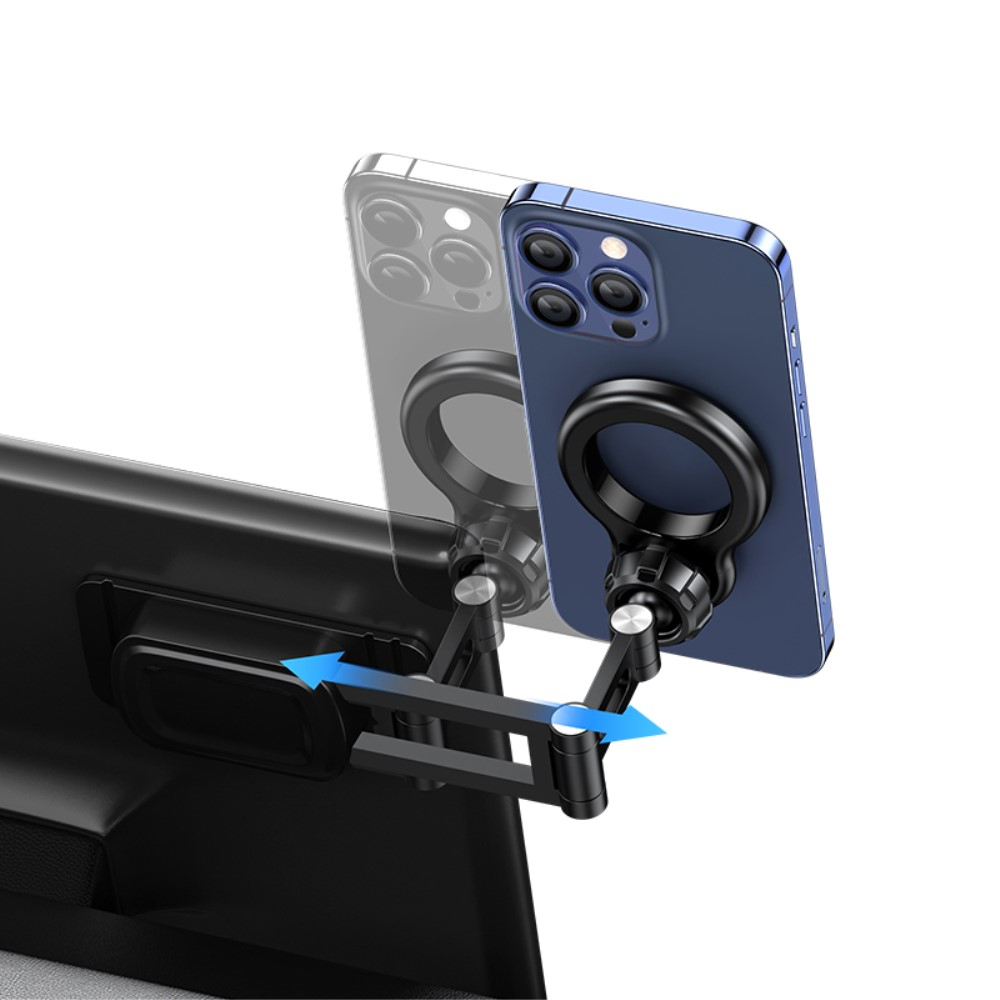 Universal Magnetische Auto Smartphone Halterung für Armaturenbrett 360° Drehbar - Schwarz