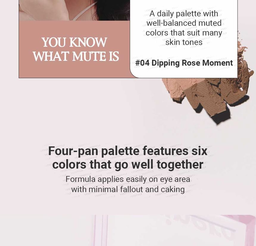 peripera - Ink Pocket Shadow Palette - 7 Types