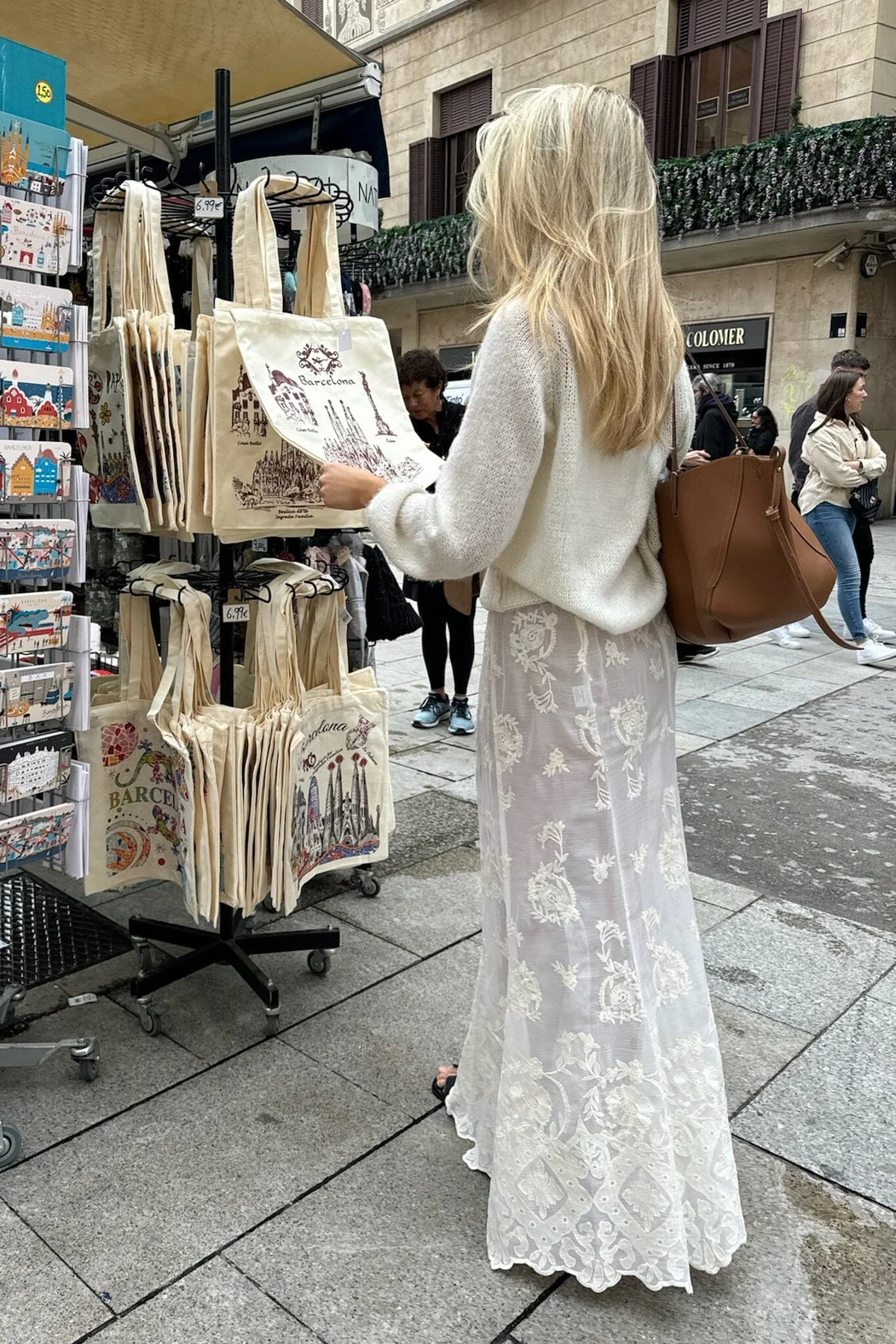 BYIC Ellinoric Lace Maxi Skirt